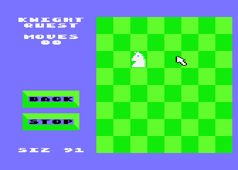 Knight Quest atari screenshot