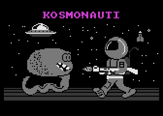 Kosmonauti atari screenshot