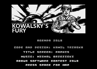 Kowalsky's Fury atari screenshot