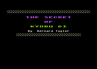Secret of Kyobu Di (The) atari screenshot