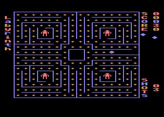 Labyrinth atari screenshot