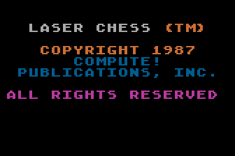Laser Chess atari screenshot