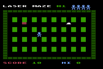 Laser Maze atari screenshot