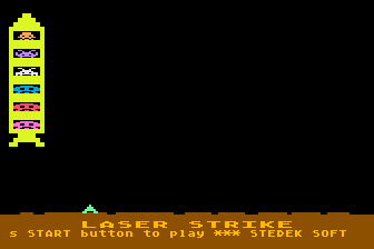 Laser Strike atari screenshot
