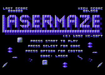 LaserMaze atari screenshot