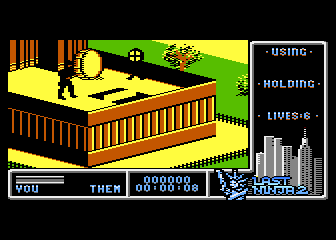Last Ninja II atari screenshot