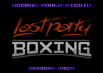 Last Party Boxing atari screenshot
