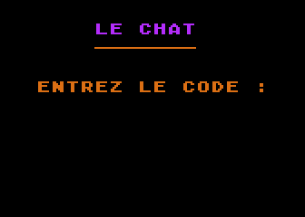 Chat (Le) atari screenshot