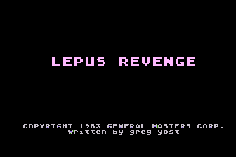 Lepus Revenge atari screenshot