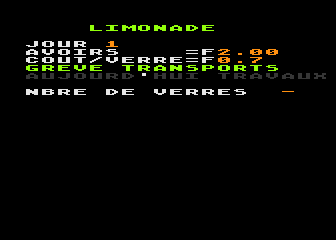 Limonade atari screenshot