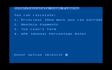 Loan Analyzer atari screenshot