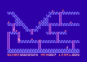 Lode Runner atari screenshot