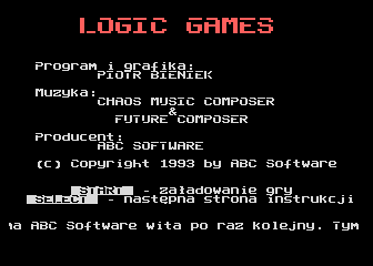 Logic Games atari screenshot