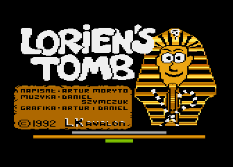 Lorien's Tomb atari screenshot