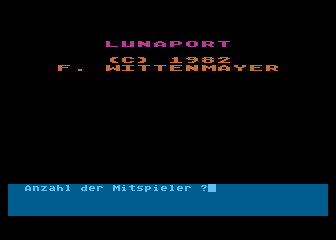 Lunaport atari screenshot