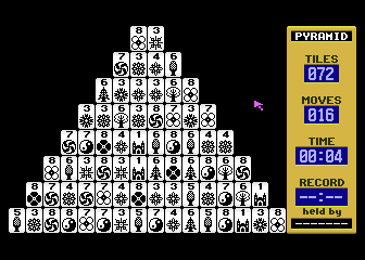 Mahjong XE atari screenshot