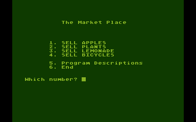 Market Place (The) atari screenshot