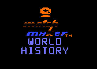 Matchmaker World History atari screenshot