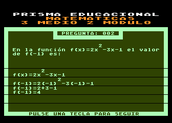 Matematicas - 3° Medio - Modulo 2 atari screenshot