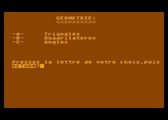 Mathématiques atari screenshot