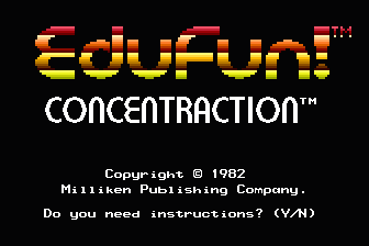 MathFun! - Battling Bugs / Concentraction atari screenshot
