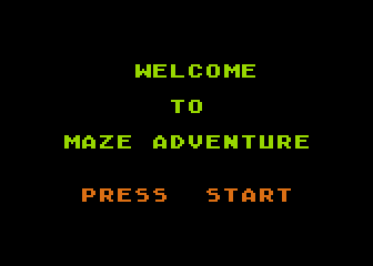 Maze Adventure atari screenshot