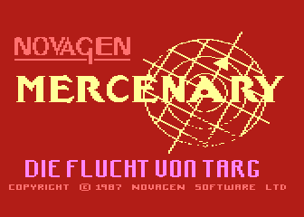 Mercenary - Kompendium Ausgabe atari screenshot