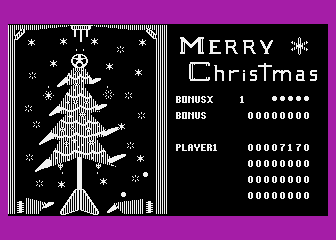Merry Christmas atari screenshot