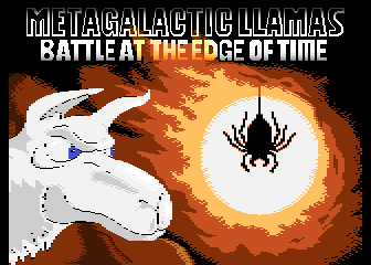 Metagalactic Llamas - Battle at the Edge of Time atari screenshot