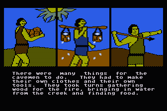 Micro-Tales - Caveman Joe atari screenshot