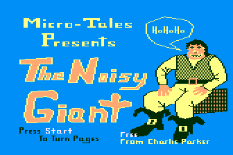 Micro-Tales - The Noisy Giant atari screenshot
