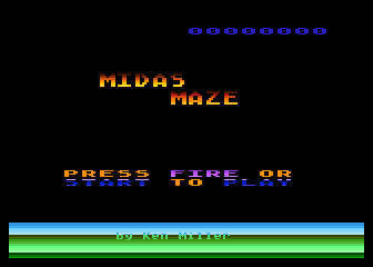 Midas Maze atari screenshot