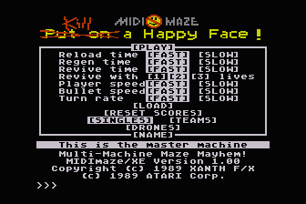 MIDI Maze atari screenshot