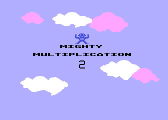 Mighty Multiplication 2 atari screenshot