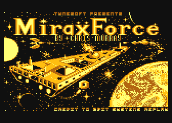 Mirax Force atari screenshot