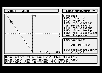 Mission: Algebra atari screenshot
