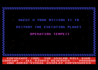 Mission on Thunderhead atari screenshot