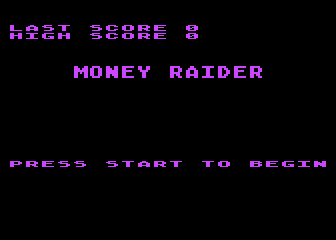 Money Raider atari screenshot