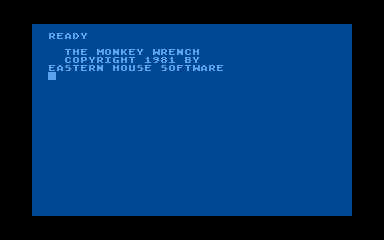 Monkey Wrench atari screenshot
