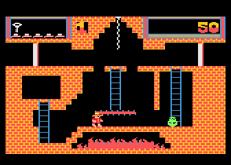 Montezuma's Revenge atari screenshot