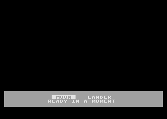 Moon Lander atari screenshot