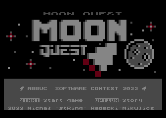 Moon Quest atari screenshot