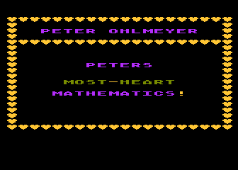 Most-Heart Mathematics atari screenshot