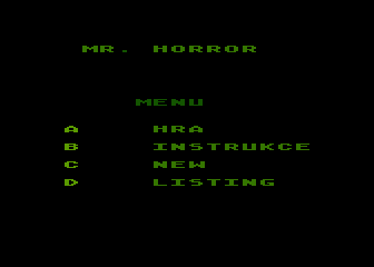 Mr. Horror atari screenshot