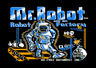 Mr. Robot and His Robot Factory atari screenshot
