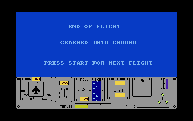MRCA Mach 2 Combat Flight Simulator atari screenshot