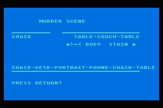 Murder-Murder-Murder atari screenshot