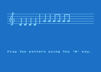 Music II - Rhythm and Pitch atari screenshot