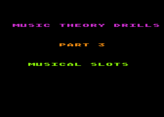 Music Theory Drills - Part 3 atari screenshot