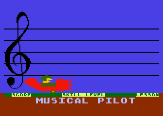Musical Pilot atari screenshot
